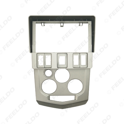 Picture of Car 9 Inch Audio Face Plate Fascia Frame For Renault Logan 04-07 2Din Big Screen Radio Stereo Panel Dash Mount Frame Kit 