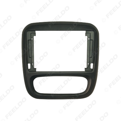 Picture of Car Audio 9" Big Screen DVD Fascia Frame Adapter For Renault Trafic Opel Vivaro 2Din Dash Installation Panel Frame Kit