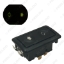 Picture of Universal Metallic Snap Clip-On 6Pins Auto Power Window Switch 12V/24V 10A~30A With illumination Indicator Single Button