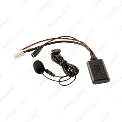 Picture of Car Aux-in Wireless Bluetooth Adapter Module Audio Radio Receiver With Micphone For Teana Tiida Murano X-Xrail Aux Cable