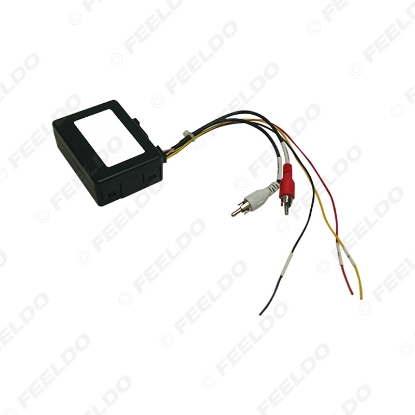 Picture of Car 2-Channel RCA Audio AUX-Input To MOST Optic Fiber Amplifier Decoder Converter Kit Fit For BMW X1 1/3/5 Series E90 E91 E87 E70