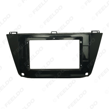Picture of Car Audio 10.1" Big Screen DVD Fascia Frame Adapter For Volkswagen Tiguan 2017 2Din Dash Installation Panel Frame Kit