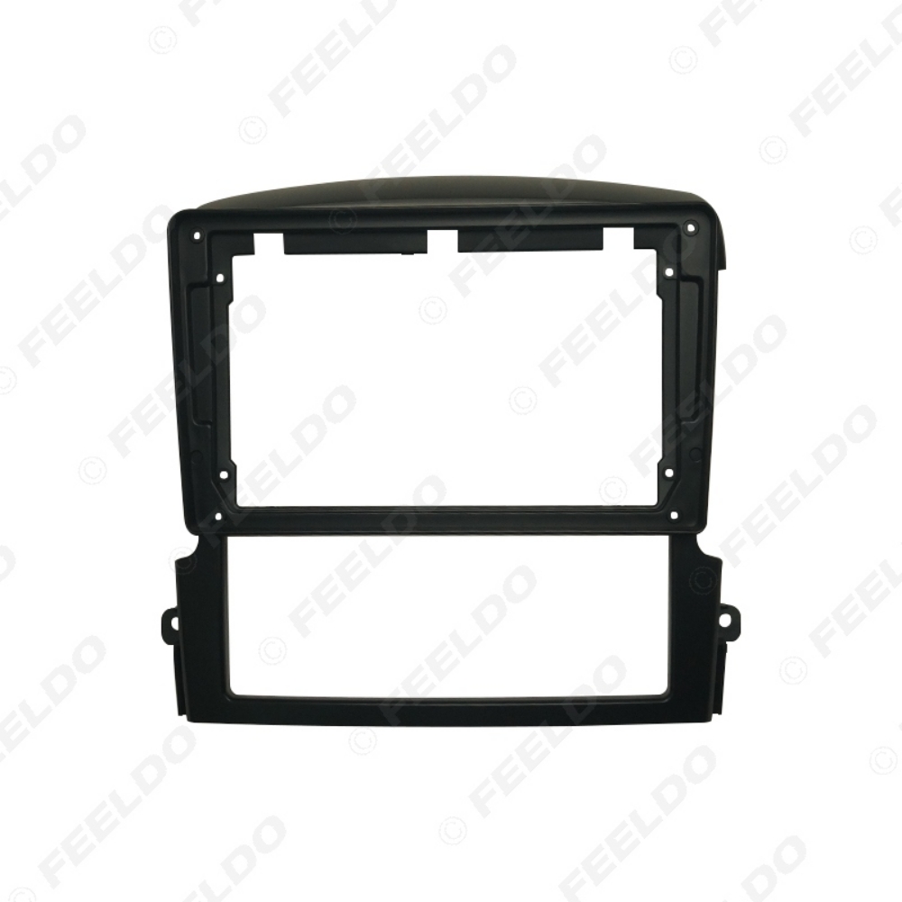 Picture of Car Audio 9" Big Screen DVD Fascia Frame Adapter For KIA Sorento 06-09 2Din Dash Installation Panel Frame Kit