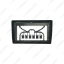 Picture of Car Stereo 9" Big Screen Fascia Frame Adapter For Universal Car Model 2Din Dash Audio Fitting Panel Frame Kit