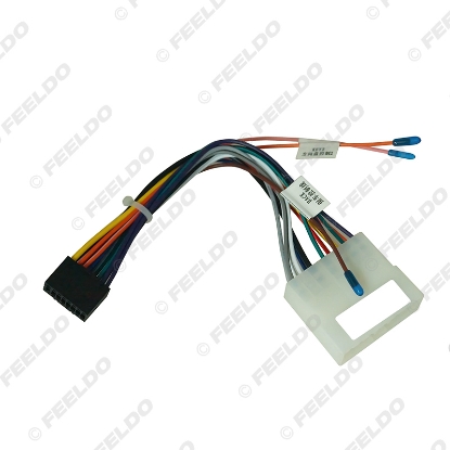 Picture of Car Audio Wiring Harness For Wuling Rongguang 04-08 Aftermarket 16pin CD/DVD Stereo Installation Wire Adapter