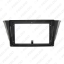 Picture of Car Audio 9" Big Screen DVD Fascia Frame Adapter For Iveco Daily 2014+ 2Din Dash Installation Panel Frame Kit