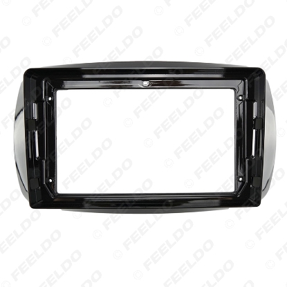 Picture of Car Audio 9" Big Screen Fascia Frame Adapter For Mercedes-Benz Smart for Two/Four 2Din Dash Installation Panel Frame Kit