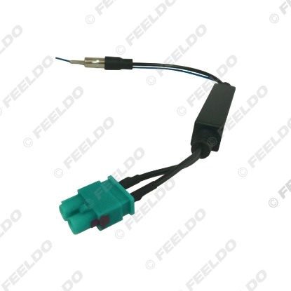 Picture of Car Radio Antenna Male Dual Fakra Amplifier Booster Adapter for Volkswagen Audi Cayenne Vehicle Signal Aerial FM Antenna