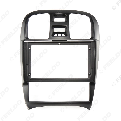 Picture of Car 2Din Audio Face Plate Fascia Frame For Hyundai Sonata Moinca  9" Big Screen Radio Stereo Panel Dash Mount Refitting Kit