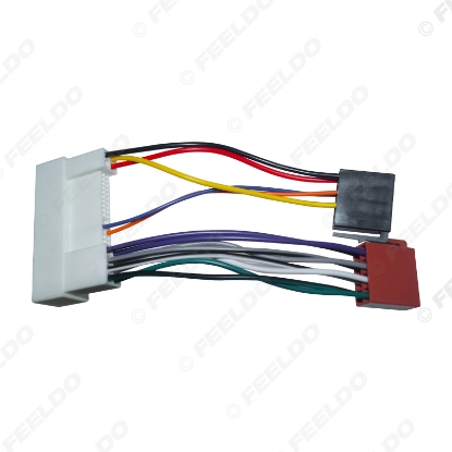 Picture of Car Radio Audio Stereo Conversion Plug Wire Adapter For KIA to ISO CD Radio Wiring Harness Original Head Units Cable