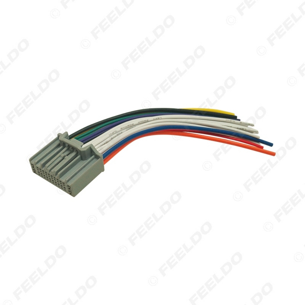 Picture of Car Stereo Audio Radio Wiring Harness Adapter For Honda CRV Greiz Gienia Envix CD Player Plug Cable