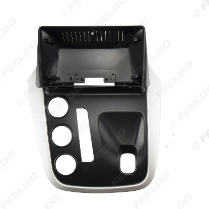 Picture of Car Stereo 9 Inch Big Screen Fascia Frame Adapter For Mahindra KUV100 2Din Dash Audio Fitting Panel Frame Kit