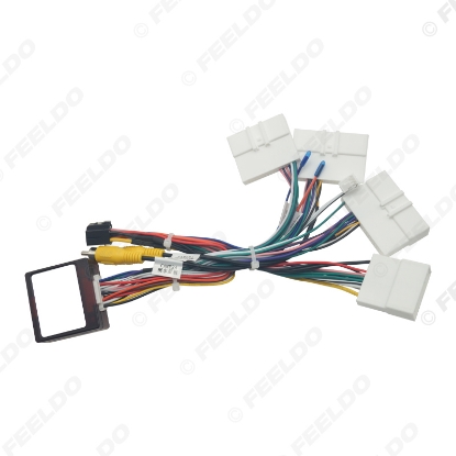 Picture of Car Audio Wiring Harness with Canbus Box For Renault Arkana Clio Duster Aftermarket 16pin CD/DVD Stereo Installation Wire Adapter
