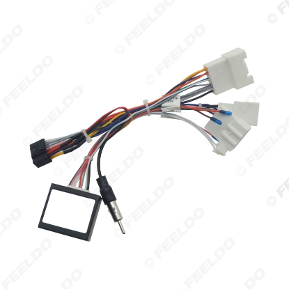 Picture of Car 16PIN Android Radio Power Cable Adapter With Canbus Box For Toyota Prado/Sequoia/Lexus 330/350 Audio DVD Player Wiring Harness 