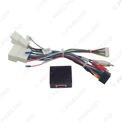 Picture of Car 16pin Audio Wiring Harness With Canbus Box For Mitsubishi Outlander Pajero Stereo Installation Wire Adapter