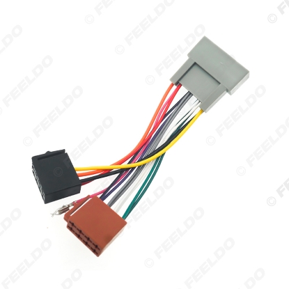 Picture of Car Radio Audio Stereo Conversion Plug Wire Adapter For Honda 2008+ to ISO CD Radio Wiring Harness Original Head Units Cable