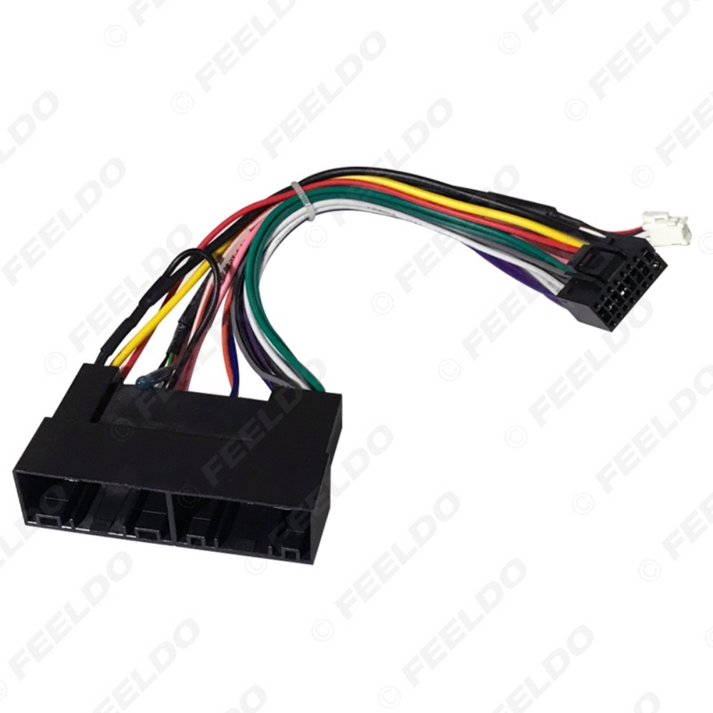 Picture of Car Radio Audio 16PIN Wiring Harness Adaptor For KIA Carens IX35 K2/K3/K4/K5 Power Calbe Wire Plug Harness
