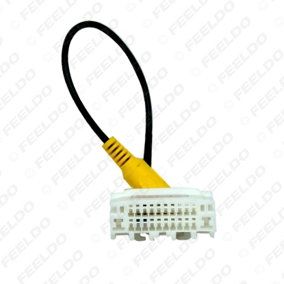 Picture of Car Wiring Harness Connector Support Camera Input For Jeep Wrangler(11-17)/Grand Cherokee(08-13)/Compass(11-17) OEM Radio Stereo