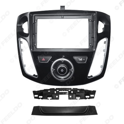 Picture of Car Stereo 9" Big Screen Fascia Frame Adapter For Ford Focus 12-17 2Din Dash Audio Fitting Panel Frame Kit