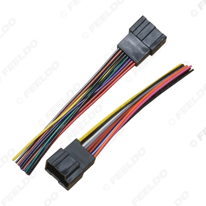Picture of Car Audio Stereo 30Pin ISO Installation Wiring Harness Adapter For Chevrolet Captiva Enclave Silverado Tahoe Radio Cable