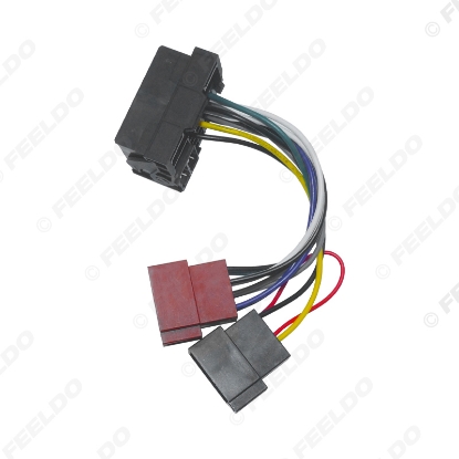 Picture of Car Radio Audio Stereo Conversion Plug Wire Adapter For Citroen Peugeot to ISO CD Radio Wiring Harness Original Head Units Cable