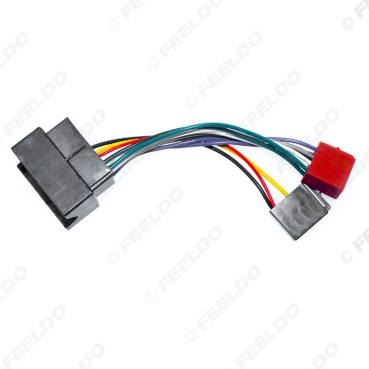 Picture of Car CD Radio Audio ISO Wiring Harness Adapter for Citroen Peugeot Car ISO Head Units Wire Cable