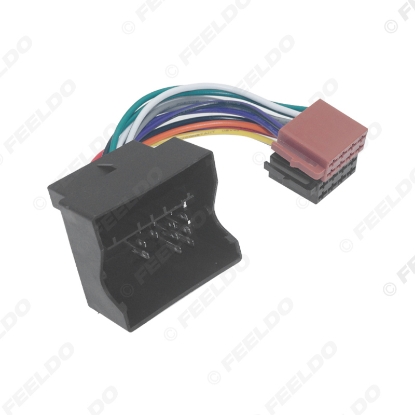 Picture of Car CD Radio Audio ISO Wiring Harness Adapter for Ford 2003+ Auto ISO Head Units Wire Cable