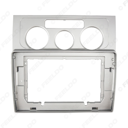 Picture of Car Audio Stereo 10.1" Big Screen Fascia Frame Adapter For Volkswagen Touran (04-2008) 2Din Dash Installation Panel Frame Kit