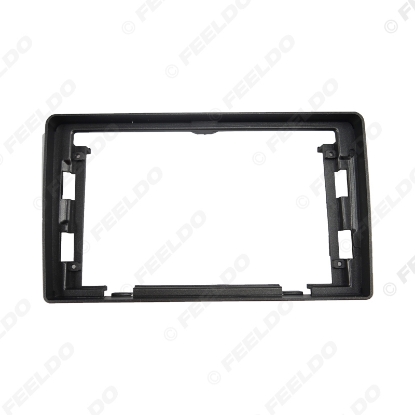 Picture of Car 2Din Audio Face Plate Fascia Frame For Ssang Yong Rexton 9" Big Screen Radio Stereo Panel Dash Mount Refitting Kit