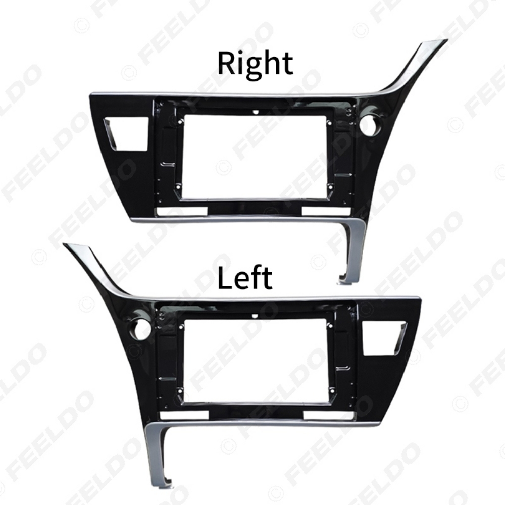 Picture of Car Audio 10.1" Big Screen 2DIN Fascia Frame Adapter For Toyota Corolla 2017 Stereo Dash Fitting Panel Frame Kit