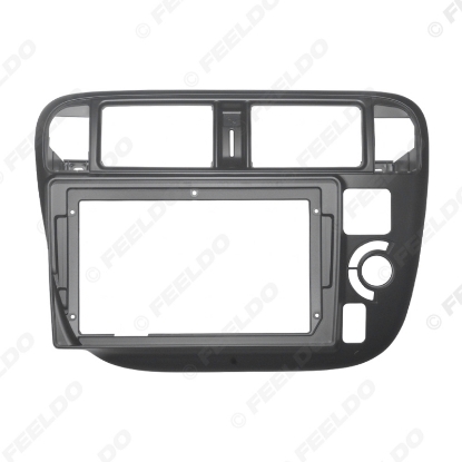 Picture of Car Audio 9" Big Screen Fascia Frame Adapter For Honda Civic (1996-1999,RHD) 2Din Stereo Dash Installation Panel Frame Kit