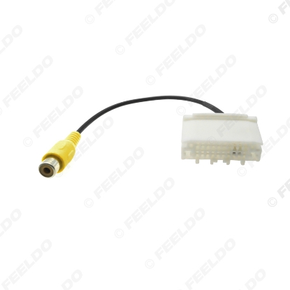 Picture of Car Audio Radio Parking Rear Camera Video Plug Converter Cable For Jeep Wrangler Auto Reverse Wire Adapter 