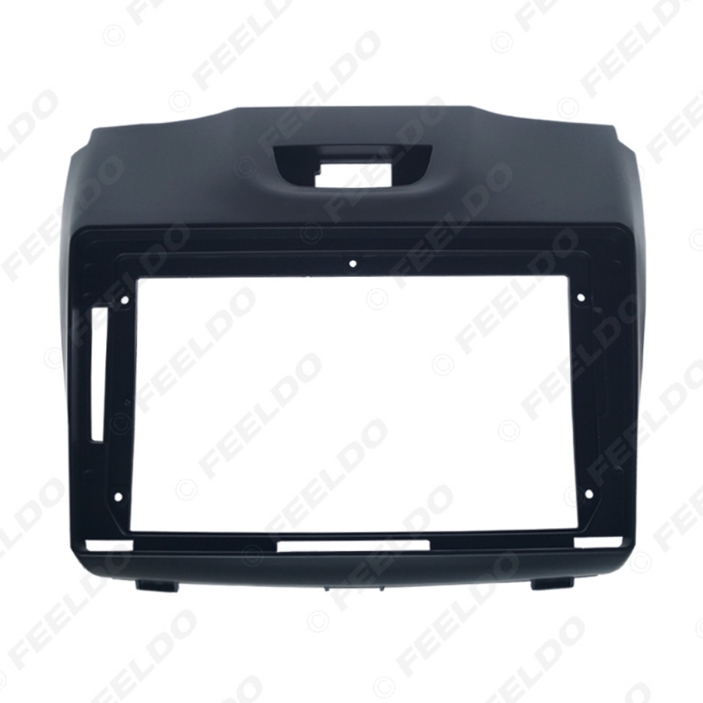Picture of Car 2Din Fascia Frame for Isuzu D-Max MU-X Holden Colorado Chevrolet Stereo CD/DVD Panel Face Plate Frame Bezel Kit Adapter