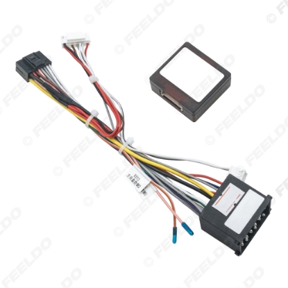 Picture of Car Audio 16pin Wiring Harness Wire cable For BMW E46(99-06) E39(95-00) E53 X5(99-00) Stereo Installation Wire Adapter