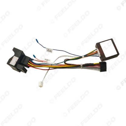 Picture of Car Audio 16pin Wiring Harness Wire cable With Canbus For BMW E53 X5 (01-05)/BMW E39 5-Series (01-04) Stereo Installation Wire Adapter