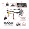 Picture of Car 16PIN Android Radio Power Cable Adapter With Canbus Box For Honda CRV 2017 Civic 2016 Audio DVD Player Wiring Harness 