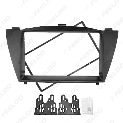 Picture of Car Radio Audio 2DIN Fascia Face Frame Bezel For HYUNDAI IX35 Tucson IX Panel Dash Mount Trim Refit Kit