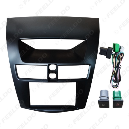 Picture of Car 2DIN Refitting Radio Audio Fascia Frame Bezel For Mazda BT-50 Dash Panel Mount Installation Kit