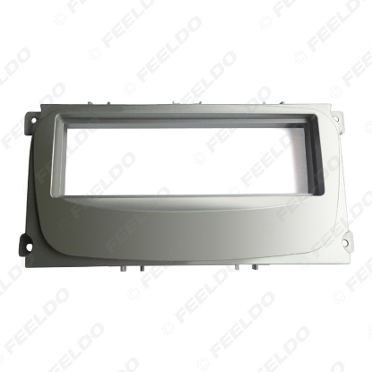 Picture of Car Stereo CD Radio Fascia Frame For Ford Focus II Mondeo S-Max C-Max Galaxy II Kuga Audio Plate Panel Frame Installation Trim Kit 