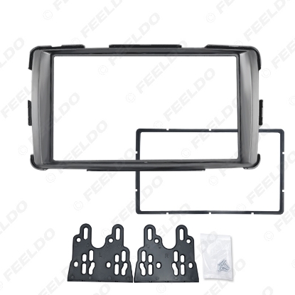 Picture of Car Stereo Audio Fascia Frame Plate for Toyota Innova 2011+ 2Din CD/DVD Radio Dash installation Mount Kit