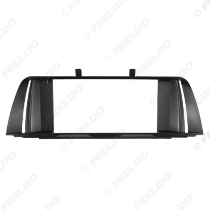 Picture of Car Radio Stereo 2Din Fascia Frame for BMW 5-series (2010-2016) 9 Inch Big Screen DVD Dashboard Panel Mount Trim Kit