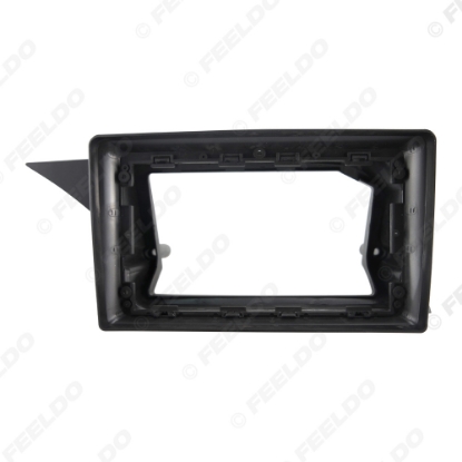 Picture of Car Radio Stereo 2Din Fascia Frame for Mercedes-Benz GLK-Class (X204) (LHD,12-15) 9" Big Screen Dashboard Panel Mount Trim Kit