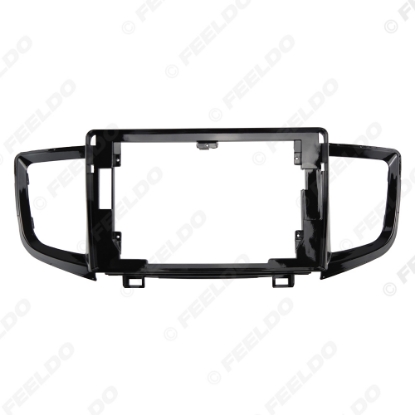 Picture of Car Radio Stereo 2Din Fascia Frame for Honda Pilot 2016+ 10.1 Inch Big Screen Audio Dashboard Panel Mount Trim Kit