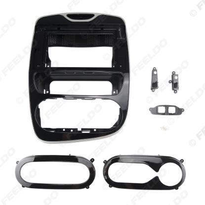 Picture of Car Radio Stereo 2Din Fascia Frame for HRenault Clio 2017+ 10.1 Inch Big Screen Audio Dashboard Panel Mount Trim Kit