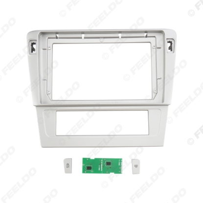 Picture of Car Audio 9" Big Screen Head Unit Dash Fascia Panel Frame Kit Adapter For Volkswagen SAIC Passat Lingyu (09-11) Dash Frame