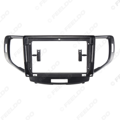Picture of Car 2Din Audio Face Plate Fascia Frame For Honda Spirior (09-13) 9" Big Screen Stereo Panel Dash Mount Refitting Kit