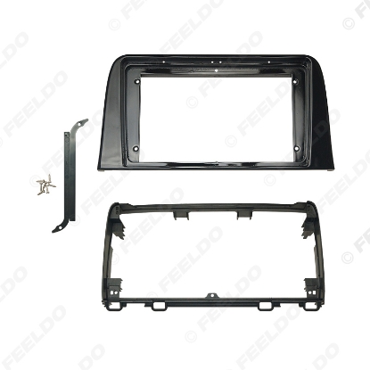Picture of Car Audio Fascia Frame Adapter For Honda CRV 2017 9"/10" Big Screen CD/DVD Player 2Din Dash Fitting Panel Frame Kit