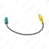 Picture of Male Fakra To RCA Camera Retention Cable For Mercedes/Land Rover/Porsche/Ford/Volkswagen Installation