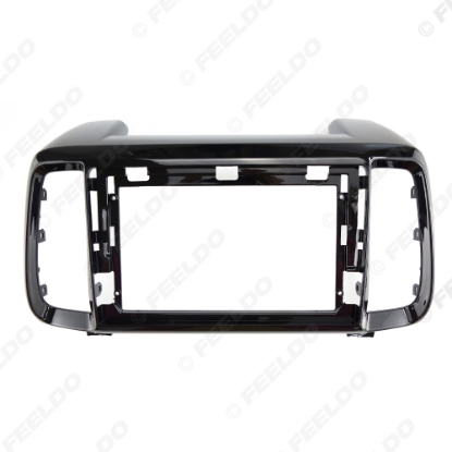Picture of Car Audio 9" Big Screen Dash Fascia Panel Frame Kit Adapter For Hyundai IX35 2018 Fascia Frame