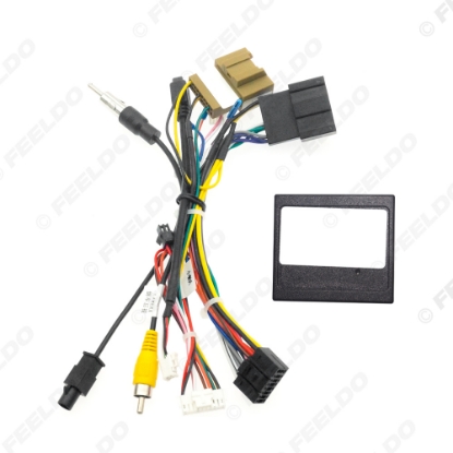 Picture of Car 16pin Audio Wiring Harness With Canbus Box For Chevrolet Cruze Trax AVEO Stereo Installation Wire Adapter